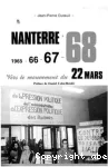 Nanterre 1965-66-67-68 : Vers le mouvement du 22 MARS vignette