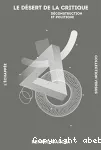 Le désert de la critique vignette