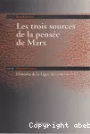 Les trois sources de la pensée de Marx vignette