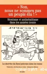 “ Non, nous ne sommes pas un peuple élu ! “ : Sionisme et antisémitisme dans les années trente vignette
